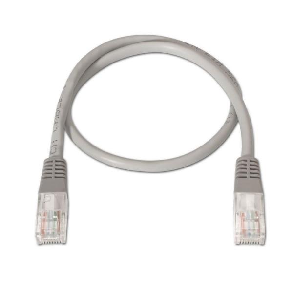 Cable de Red RJ45 UTP Aisens A135-0265 Cat.6/ 50cm/ Gris - Imagen 2