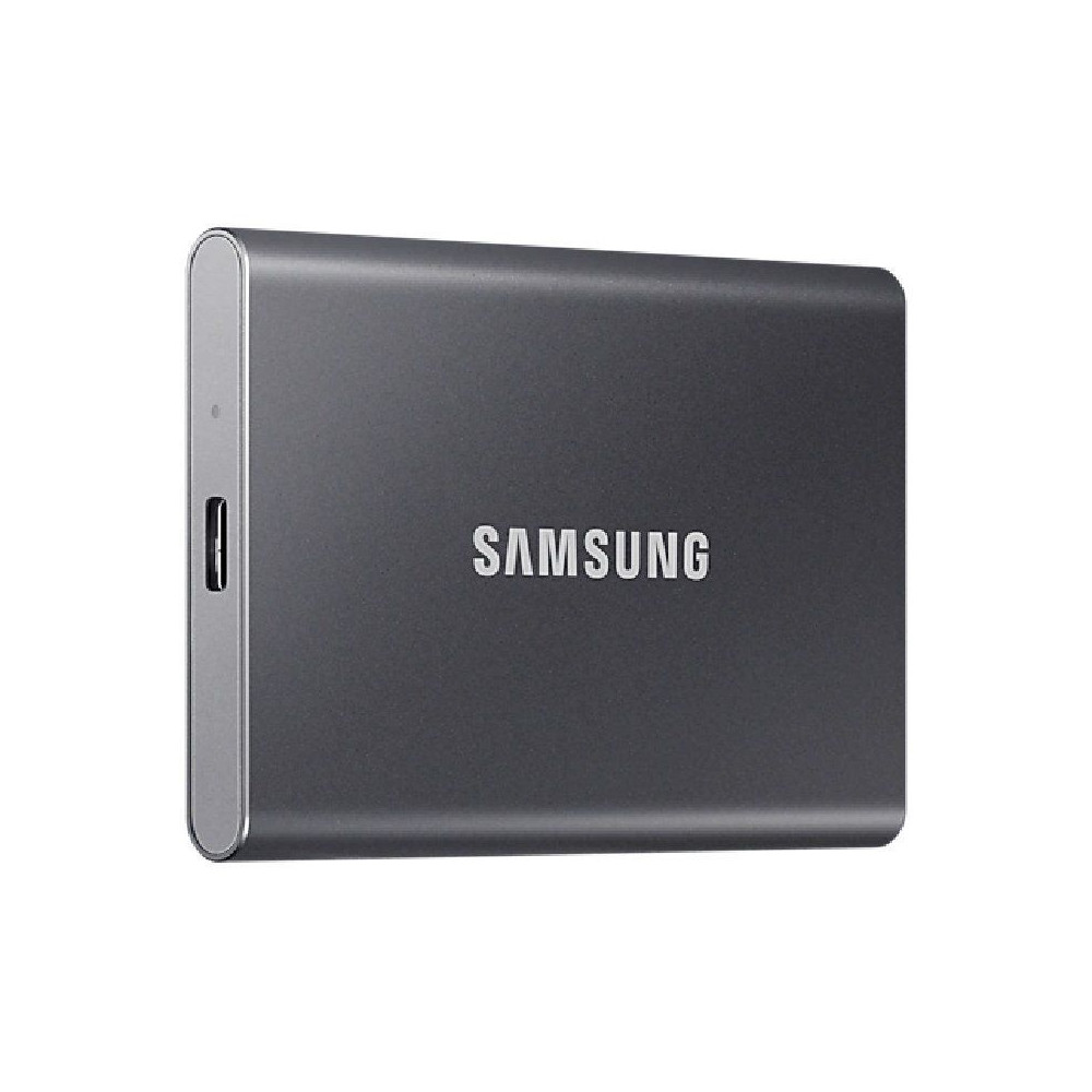 Disco Externo SSD Samsung Portable T7 1TB/ USB 3.2/ Gris - Imagen 1