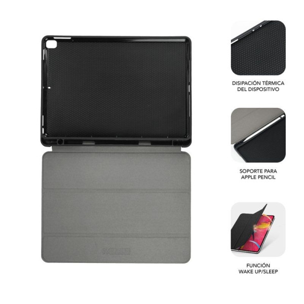 Funda Subblim Shock Case para Tablet iPad 9/8/7 Gen 10.2'/ Negra - Imagen 4