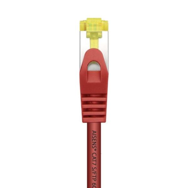 Cable de Red RJ45 SFTP Aisens A146-0470 Cat.7/ 1m/ Rojo - Imagen 2