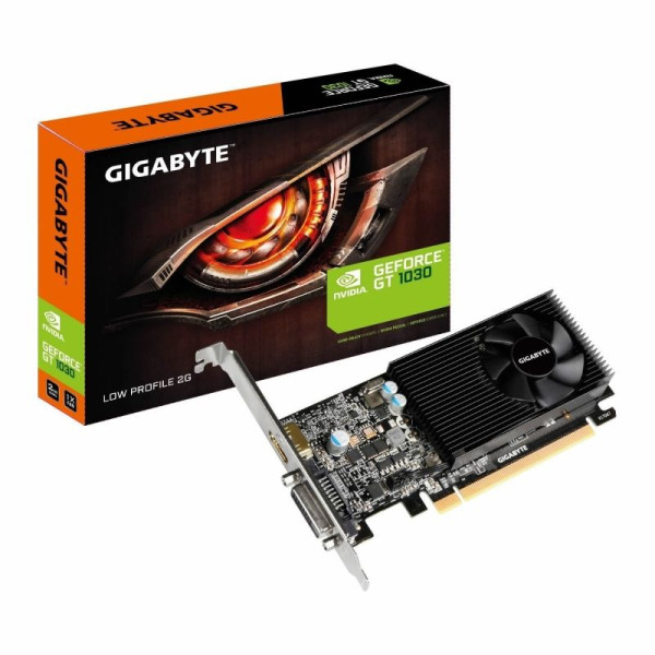 Tarjeta Gráfica Gigabyte GeForce GT 1030 2G/ 2GB GDDR5/ Perfil Bajo - Imagen 1