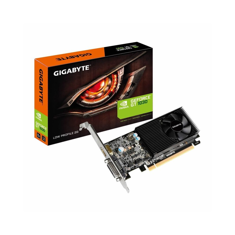 Tarjeta Gráfica Gigabyte GeForce GT 1030 2G/ 2GB GDDR5/ Perfil Bajo - Imagen 1