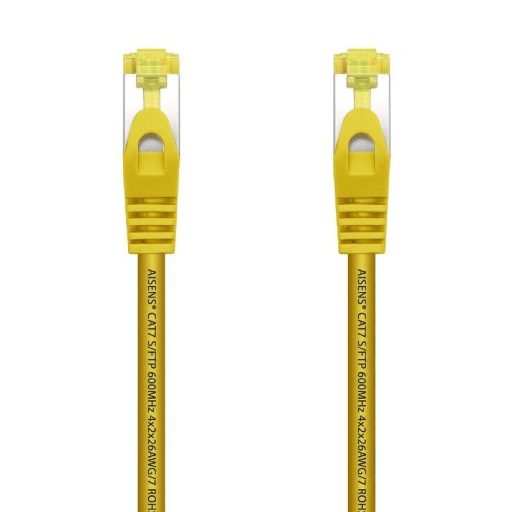 Cable de Red RJ45 SFTP Aisens A146-0472 Cat.7/ 25cm/ Amarillo - Imagen 1