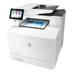 Multifunción Láser Color HP LaserJet Enterprise MFP M480F/ Fax/ Dúplex/ Blanca - Imagen 1