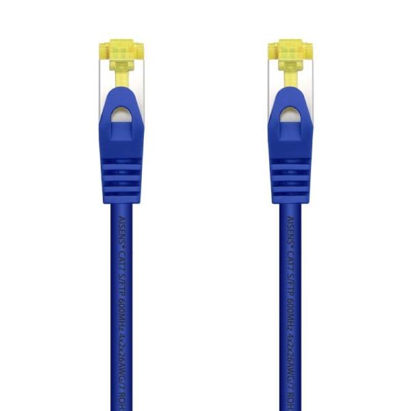 Cable de Red RJ45 SFTP Aisens A146-0477 Cat.7/ 50cm/ Azul - Imagen 1
