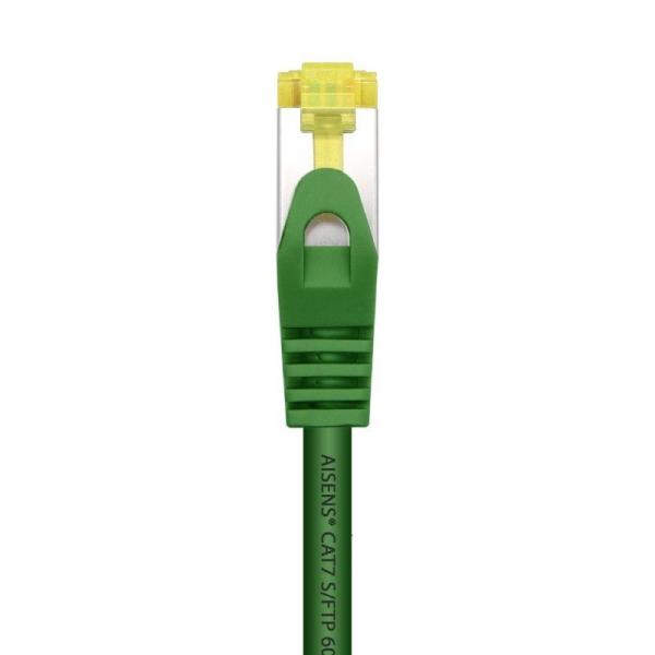 Cable de Red RJ45 SFTP Aisens A146-0482 Cat.7/ 1m/ Verde - Imagen 2