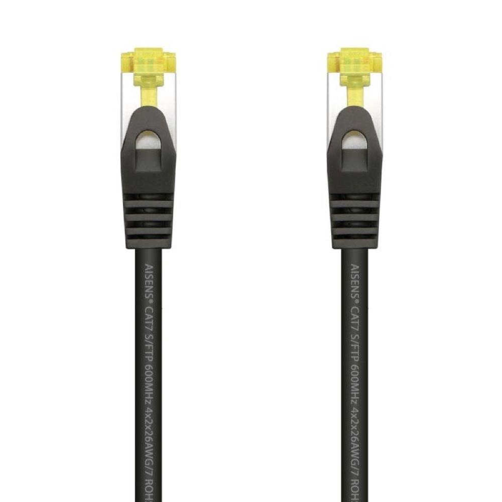 Cable de Red RJ45 SFTP Aisens A146-0487 Cat.7/ 2m/ Negro - Imagen 1