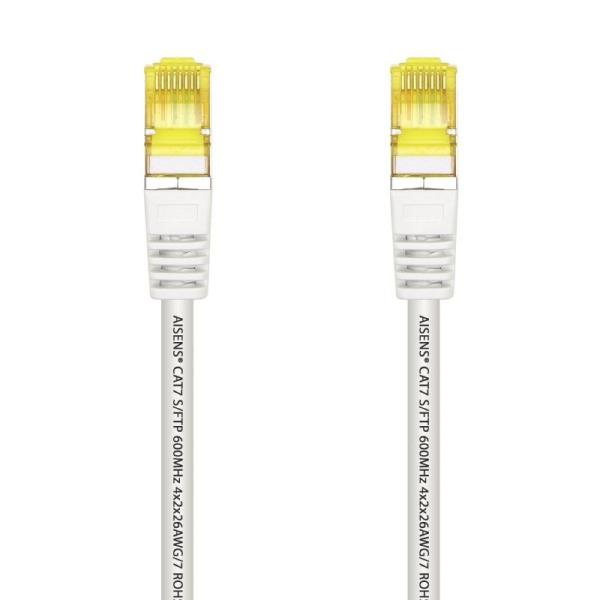 Cable de Red RJ45 SFTP Aisens A146-0488 Cat.7/ 25cm/ Blanco - Imagen 3