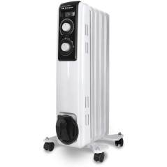 Radiador de Aceite Orbegozo RF 1000/ 2 Potencias/ 500-1000W/ 5 Elementos Caloríficos - Imagen 1