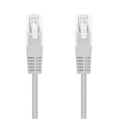 Cable de Red RJ45 UTP Nanocable 10.20.0100-L30 Cat.5e/ 30cm/ Gris - Imagen 1