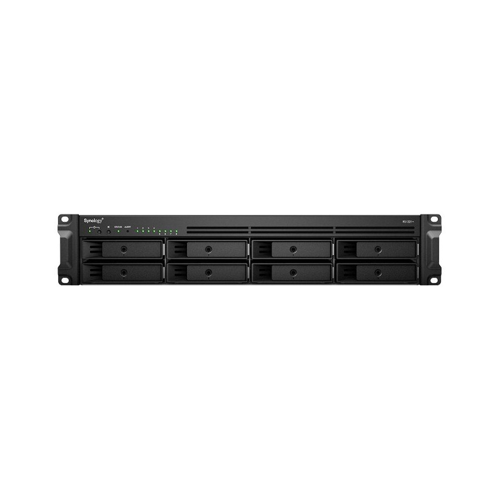 NAS Synology Diskstation RS1221RP+/ 8 Bahías 3.5'- 2.5'/ 4GB DDR4/ Formato 2U - Imagen 1