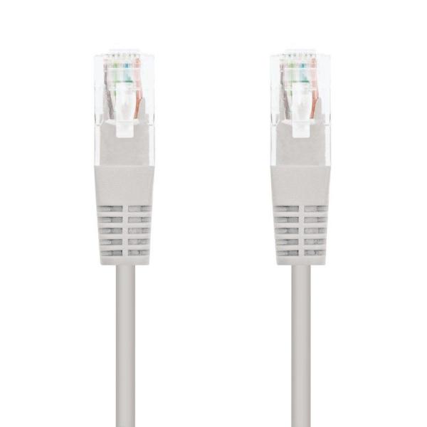 Cable de Red RJ45 UTP Nanocable 10.20.0400 Cat.6/ 50cm/ Gris - Imagen 1