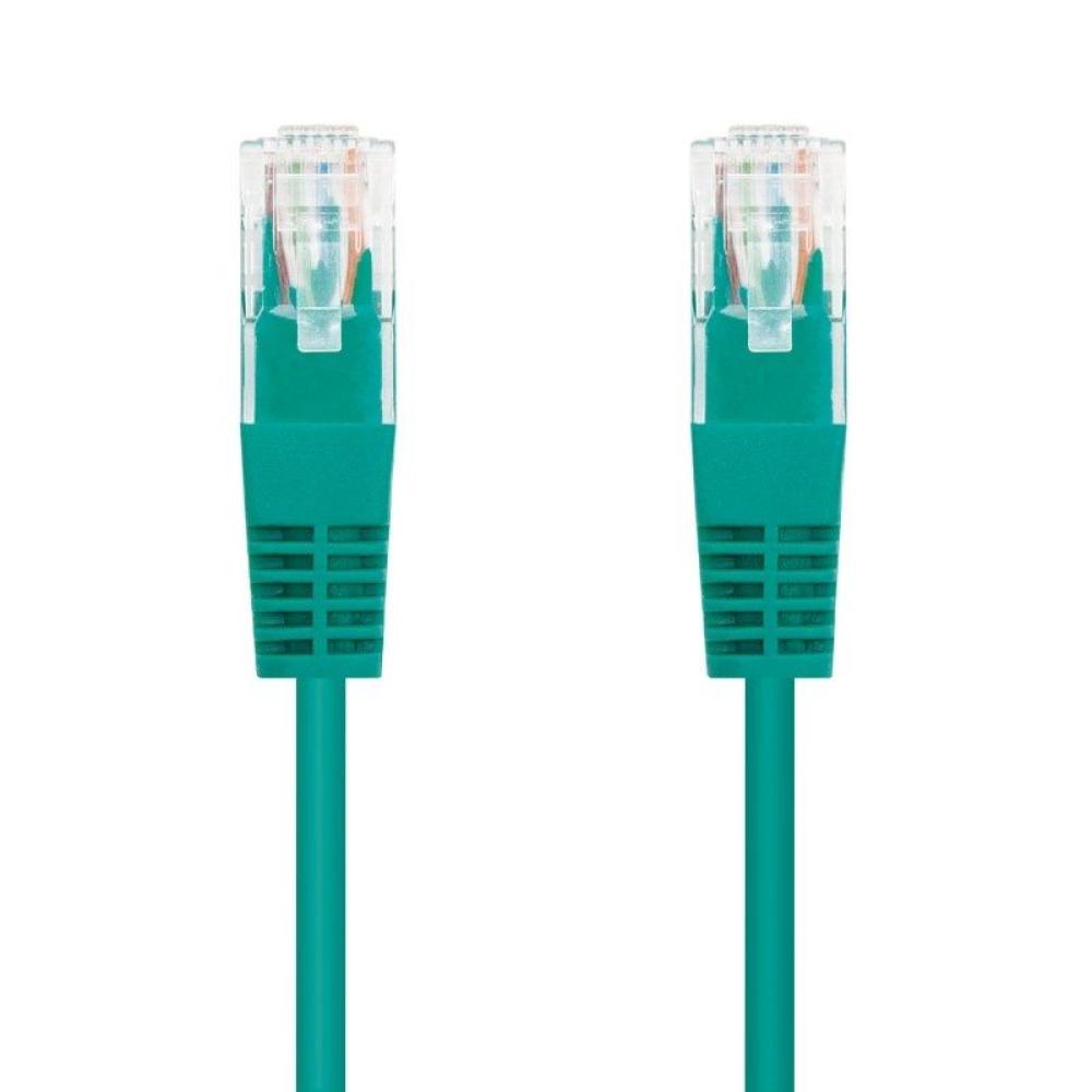 Cable de Red RJ45 UTP Nanocable 10.20.0400-GR/ Cat.6/ 50cm/ Verde - Imagen 1