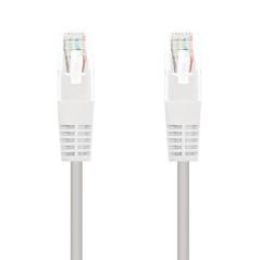 Cable de Red RJ45 UTP Nanocable 10.20.0400-W Cat.6/ 50cm/ Blanco - Imagen 1