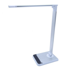 LÁMPARA LED INNJOO iLAMP ALMA SILVER - 1800 LUMENES - 3 MODOS TEMPERATURA COLOR - 5 NIVELES DE BRILLO - 1*USB 1A - CARGADOR INAL