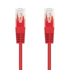 Cable de Red RJ45 UTP Nanocable 10.20.0401-R Cat.6/ 1m/ Rojo - Imagen 1