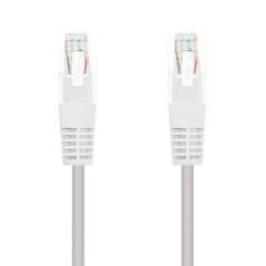 Cable de Red RJ45 UTP Nanocable 10.20.0401-W Cat.6/ 1m/ Blanco - Imagen 1