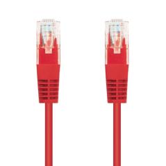 Cable de Red RJ45 UTP Nanocable 10.20.0403-R Cat.6/ 3m/ Rojo - Imagen 1