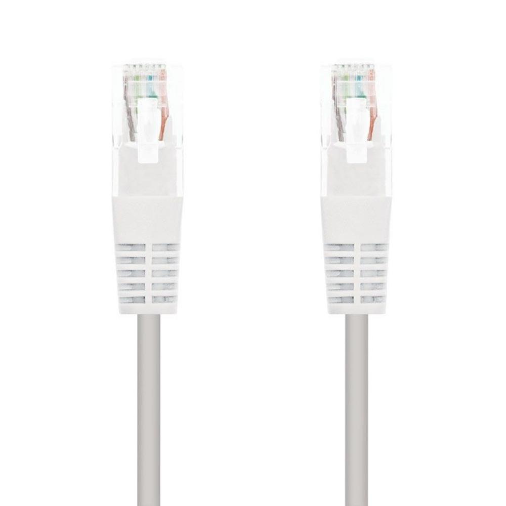 Cable de Red RJ45 UTP Nanocable 10.20.0403-W Cat.6/ 3m/ Blanco - Imagen 1