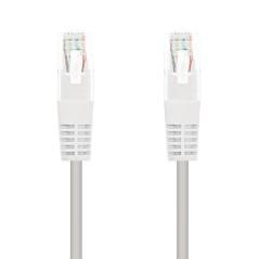 Cable de Red RJ45 UTP Nanocable 10.20.0403-W Cat.6/ 3m/ Blanco - Imagen 1