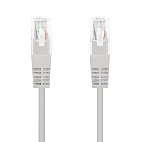 Cable de Red RJ45 UTP Nanocable 10.20.1310 Cat.6/ 10m/ Gris - Imagen 1