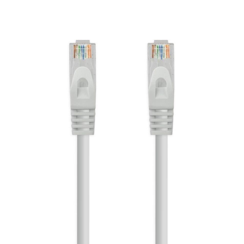 Cable de Red RJ45 UTP Nanocable 10.20.1803 Cat.6A/ 3m/ Gris - Imagen 1