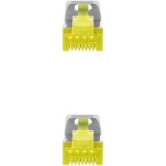 Cable de Red RJ45 SFTP Nanocable 10.20.1901 Cat.6A/ 1m/ Gris - Imagen 3