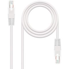 Cable de Red RJ45 UTP Nanocable 10.20.0110-W Cat.5/ 10m/ Blanco - Imagen 2