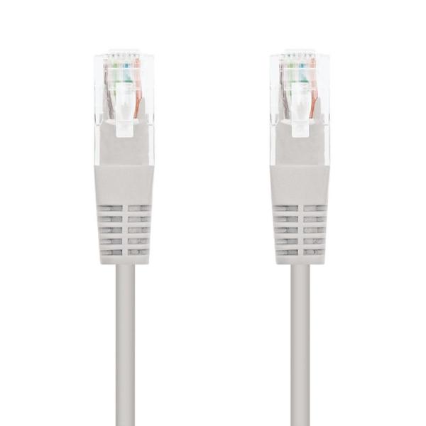 Cable de Red RJ45 UTP Nanocable 10.20.0405 Cat.6e/ 5m/ Gris - Imagen 1