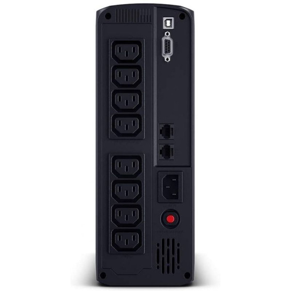 SAI Línea Interactiva Cyberpower VP1200ELCD-DE/ 1200VA-720W/ 5 Salidas/ Formato Torre - Imagen 3