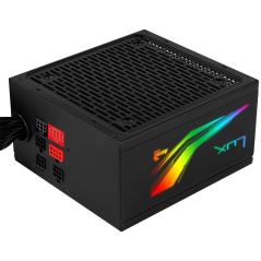 Fuente de Alimentación Aerocool LUX RGB 1000M/ 1000W/ Ventilador 12cm/ 80 Plus Gold - Imagen 1