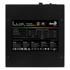 Fuente de Alimentación Aerocool LUX RGB 1000M/ 1000W/ Ventilador 12cm/ 80 Plus Gold - Imagen 4