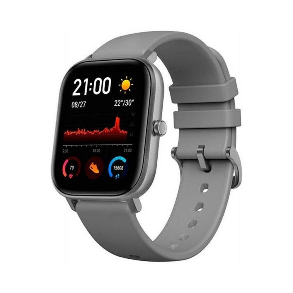 Smartwatch Huami Amazfit GTS/ Notificaciones/ Frecuencia Cardíaca/ GPS/ Gris - Imagen 1