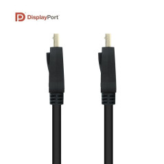 Cable Displayport 1.4 8K Nanocable 10.15.2500/ Displayport Macho - Displayport Macho/ 0.5m/ Certificado/ Negro - Imagen 4