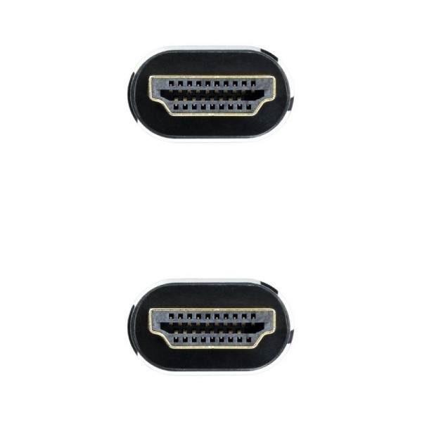 Cable HDMI 2.1 8K Nanocable 10.15.8000/ HDMI Macho - HDMI Macho/ 0.5m/ Negro - Imagen 3