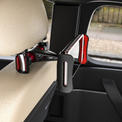 Soporte de Coche para Smartphone/Tablet Aisens MSC1P-105/ Negro y Rojo - Imagen 4