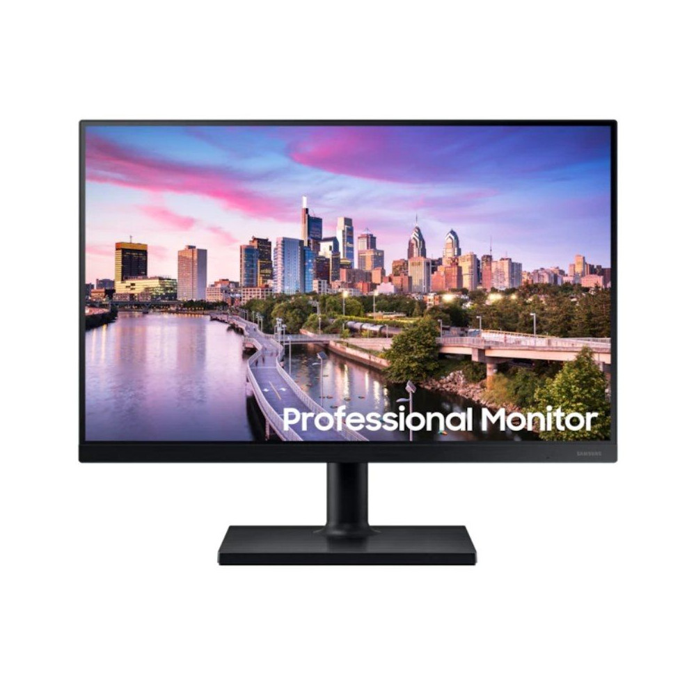 Monitor Profesional Samsung F24T450GYU 24'/ Full HD/ Multimedia/ Negro - Imagen 1