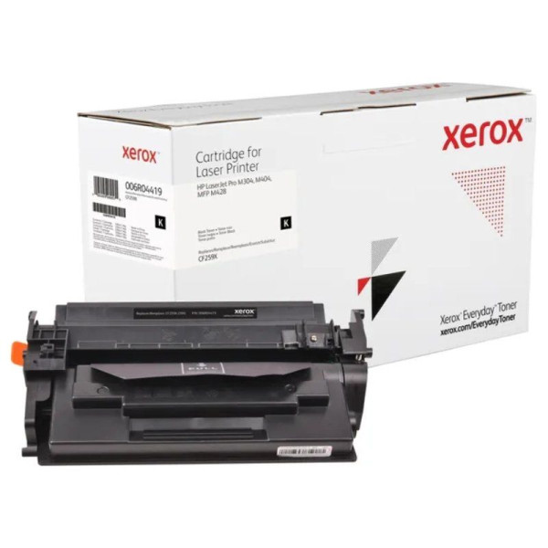 Tóner compatible Xerox 006R04419 compatible con HP CF259X/ 10000 páginas/ Negro - Imagen 1