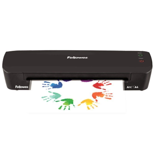 Plastificadora Fellowes Arc A4/ hasta A4 y 80 Micras/ Negra - Imagen 3