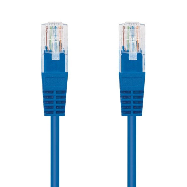 Cable de Red RJ45 UTP Nanocable 10.20.0400-L25-BL Cat.6/ 25cm/ Azul - Imagen 1