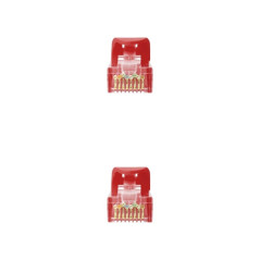Cable de Red RJ45 UTP Nanocable 10.20.1800-L25-R Cat.6A/ LSZH/ 25cm/ Rojo - Imagen 3