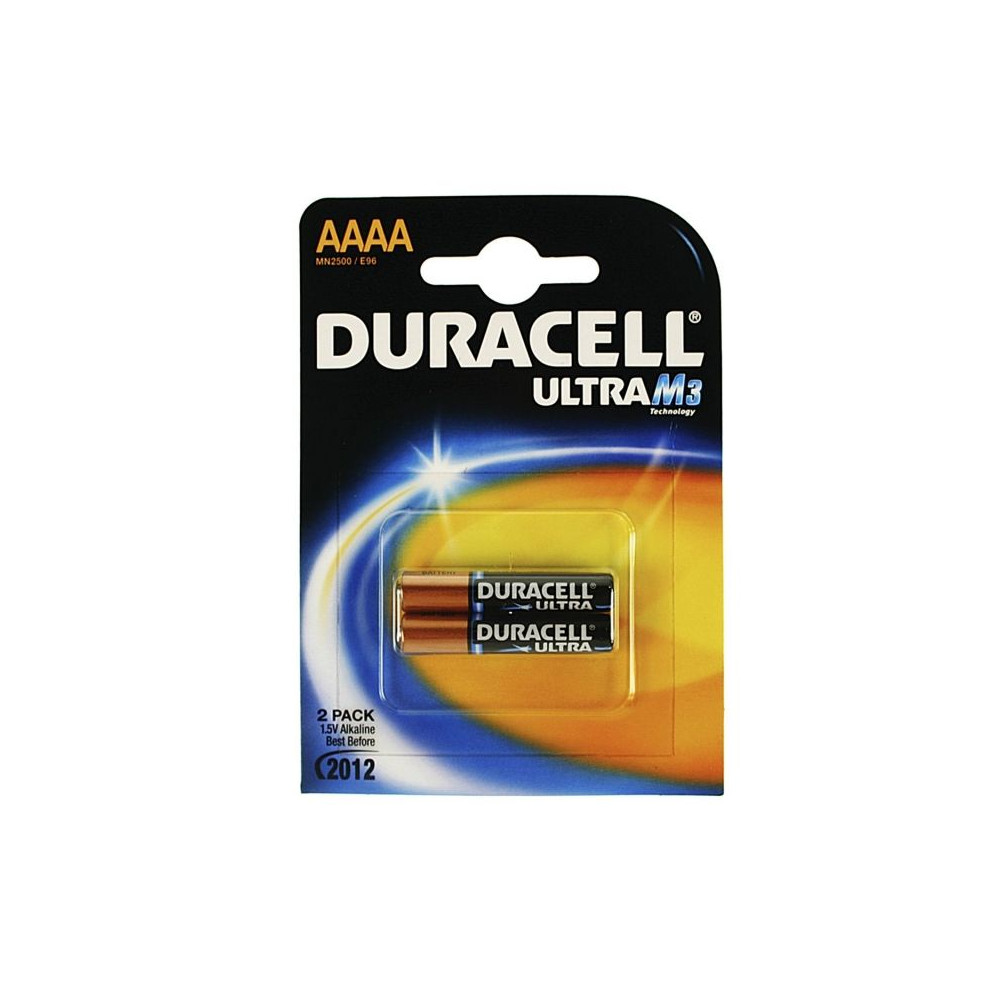 Pack de 2 Pilas AAAA Duracell Ultra MX2500/ 1.5V/ Alcalinas - Imagen 1