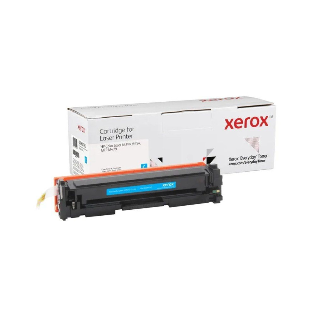 Tóner compatible Xerox 006R04185 compatible con HP W2031A/ 2100 páginas/ Cian - Imagen 1