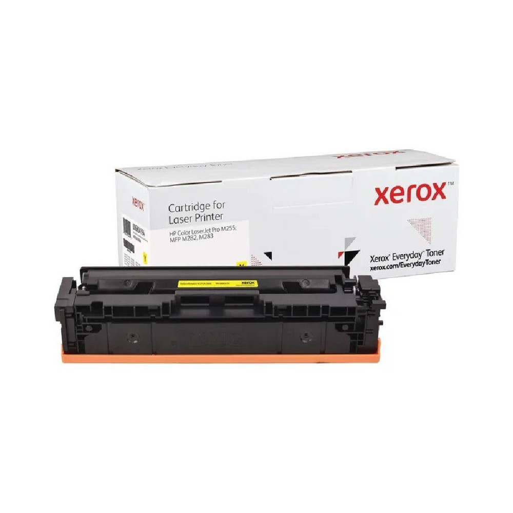 Tóner compatible Xerox 006R04186 compatible con HP W2032A/ 2100 páginas/ Amarillo - Imagen 1