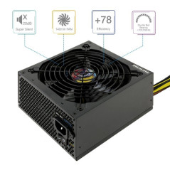 Fuente de Alimentación Tooq TQAPOLO-750SP/ 750W/ Ventilador 14cm - Imagen 2