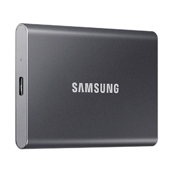 Disco Externo SSD Samsung Portable T7 2TB/ USB 3.2/ Gris - Imagen 1