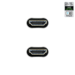 Cable HDMI 2.1 8K Nanocable 10.15.8103/ HDMI Macho - HDMI Macho/ 3m/ Certificado/ Negro - Imagen 3