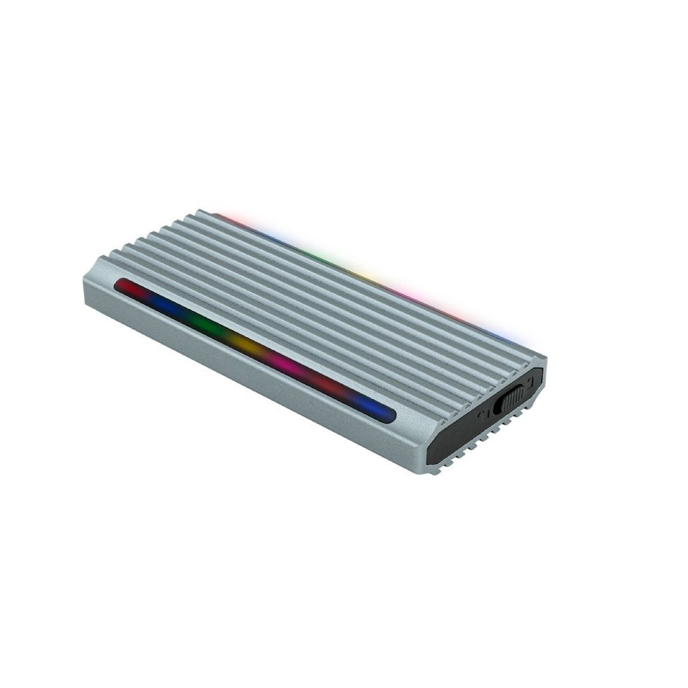 Caja Externa para Disco SSD M.2 NVMe TooQ TQE-2221G/ USB 3.1 Gen2/ Sin tornillos - Imagen 1