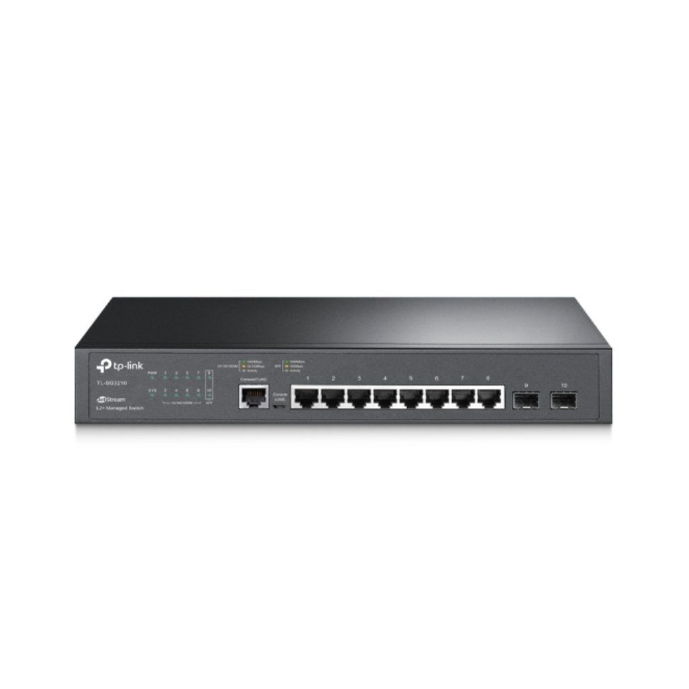 Switch Gestionable TP-Link TL-SG3210 V3 10 Puertos/ RJ-45 10/100/1000/ SFP - Imagen 1