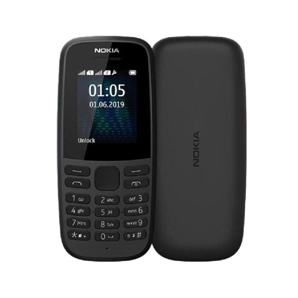 Teléfono Móvil Nokia 105 4TH Edition/ Negro - Imagen 1